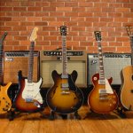 Guitars In A Row