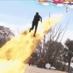 Kamen Rider Saber Running GIF Template