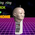 PICK UP YOUR PHONE, TODD! | image tagged in ring ring pick up the phone | made w/ Imgflip meme maker
