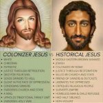 Colonizer Jesus meme