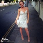 Kylie white dress
