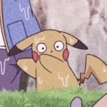 Wet pikachu