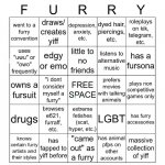 Furry Bingo V2 meme