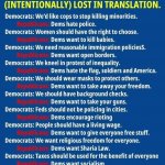 Conservative logic intentionally lost in translation