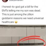 EMT bill dead son