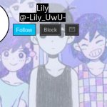 Lily Omori announcement template 1