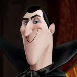 Dracula Smiling meme
