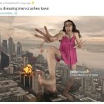 Weird stock photos crossdresser crushes town