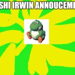 yoshi irwin template meme