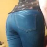 Jeans butt