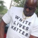 Black man white lives matter