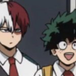 out of context shoto and deku