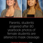 Yearbook photos altered sexist