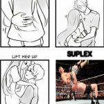 How to Hug | SUPLEX | image tagged in how to hug | made w/ Imgflip meme maker