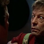 Star Trek OS Dr McCoy shocked