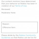 Banned from roblox new interface meme