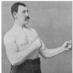 Overly Manly Man meme