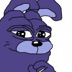 Bonnie as Pepe the frog