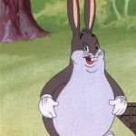 Chunky Bunnie | CHUNKY MAN:THIS TOWN AIN'T BIG ENOUGH FOR THE BOTH OF US; RANDOM PERSON:YOUR RIGHT,YOUR TO CHUNKY | image tagged in big chungus | made w/ Imgflip meme maker