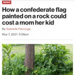 NY Post Confederate Flag Rock