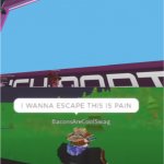 ''I wanna escape this pain'' meme meme