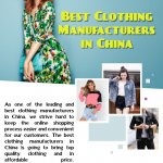 Best clothing manufacturers in China