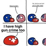 Switzerland countryball gun crime meme