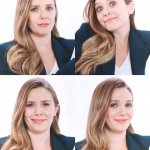 Elizabeth Olsen faces