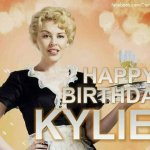 Happy birthday Kylie