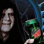 Emperor Palpatine Mountain Dew Can