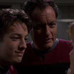 Q Junior Q  and Janeway