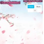Lacey announcement template