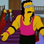 Bret Hart Simpsons