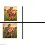 Barbarian king template | image tagged in barbarian king template | made w/ Imgflip meme maker