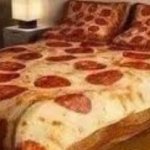 Pizza bedroom