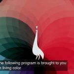 The following program is brought to you in living color meme
