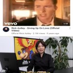 Rick Astley! How could you do this to us?! | image tagged in this isn't how you're supposed to play the game,memes,funny,funny memes,ironic,gifs | made w/ Imgflip meme maker