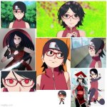 Sarada collage