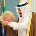 Trump bows to Saudi king