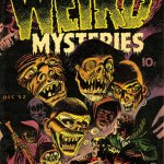 Weird mysteries comic book cover