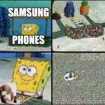 Redditors be like | SAMSUNG; PHONES | image tagged in go to horny jail | made w/ Imgflip meme maker