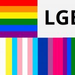 LGBT Hybrid Flag template