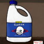 100% sans clorox bleach