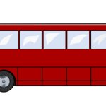 Side of a bus template