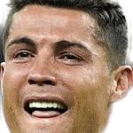 Cristiano Ronaldo crying Head