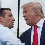 Trump Cruz Love Kiss Sex Embrace