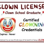 Clown license