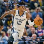 Ja Morant tempo for SauceWRLD meme