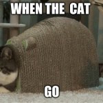 LIKE IT | WHEN THE  CAT; GO | image tagged in the cat | made w/ Imgflip meme maker