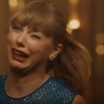 Taylor Swift goofy cry face